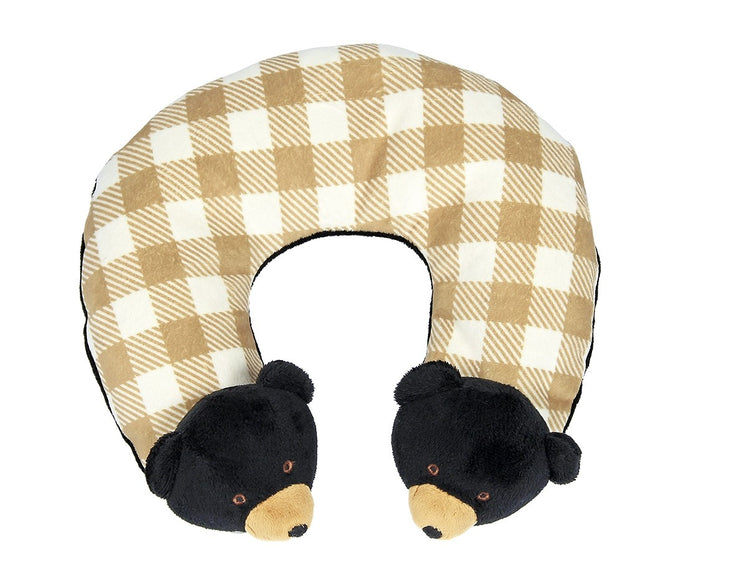 Griffin The Black Bear Travel Pillow