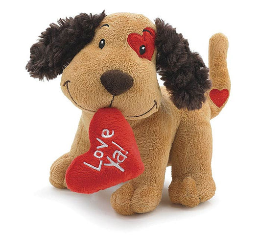 Plush 8" Fetching Love Dog