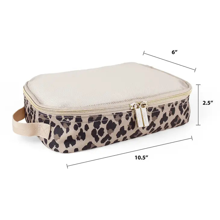 Itzy Ritzy Leopard Pack Like A Boss Diaper Bag Packing Cubes