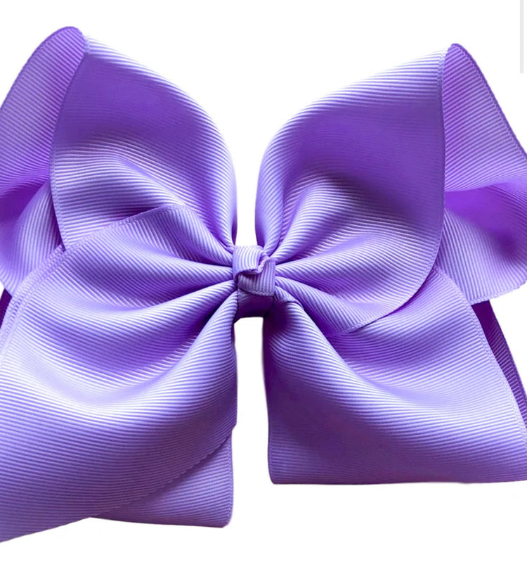 6” Lavender Bow