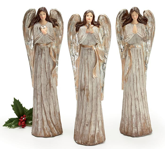 Figurine Angel Champagne Woodland