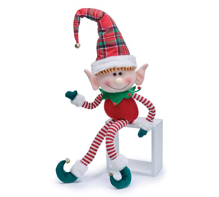 Bendable Elf With Long Legs And Arms Decor Plush