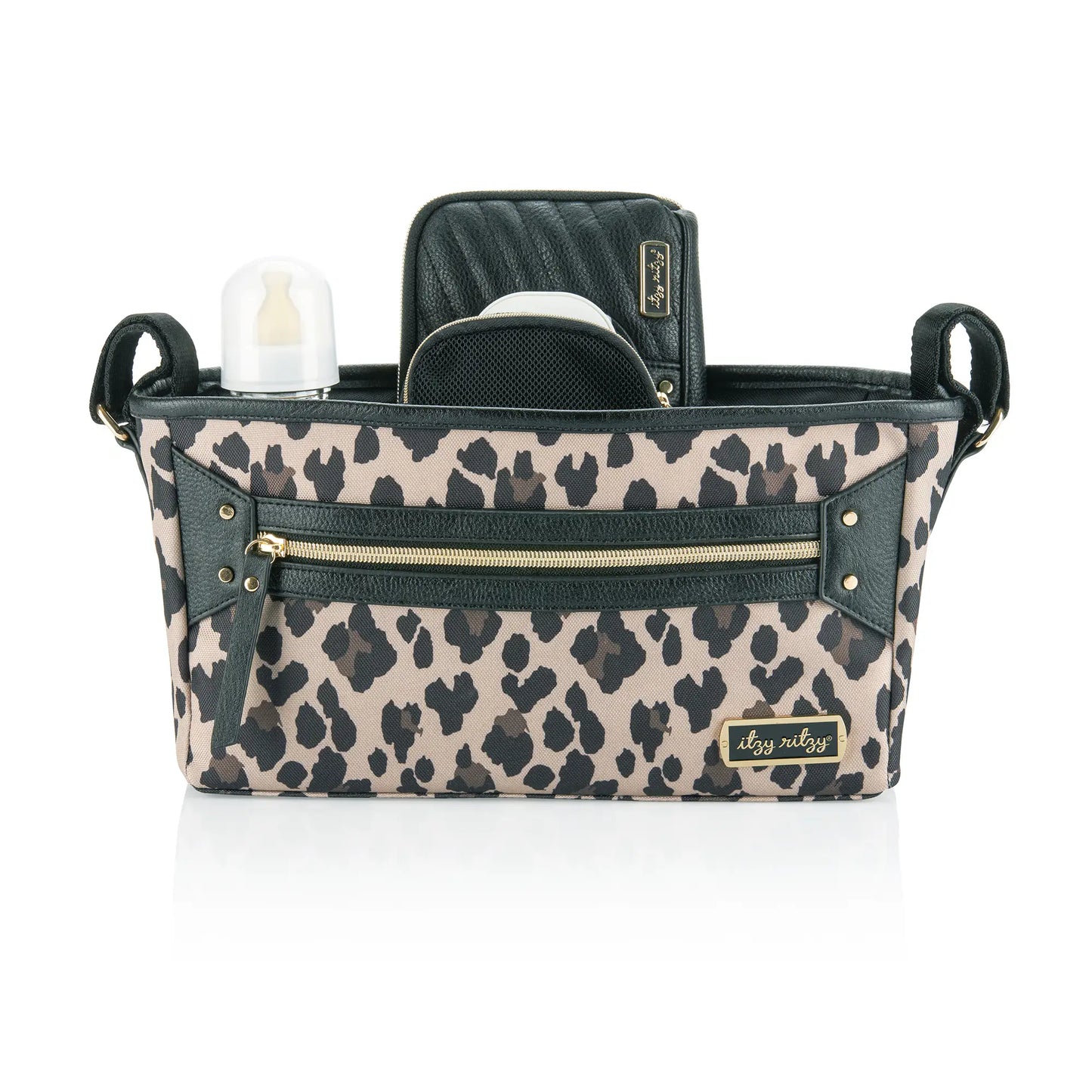 Itzy Ritzy Leopard Travel Stroller Caddy