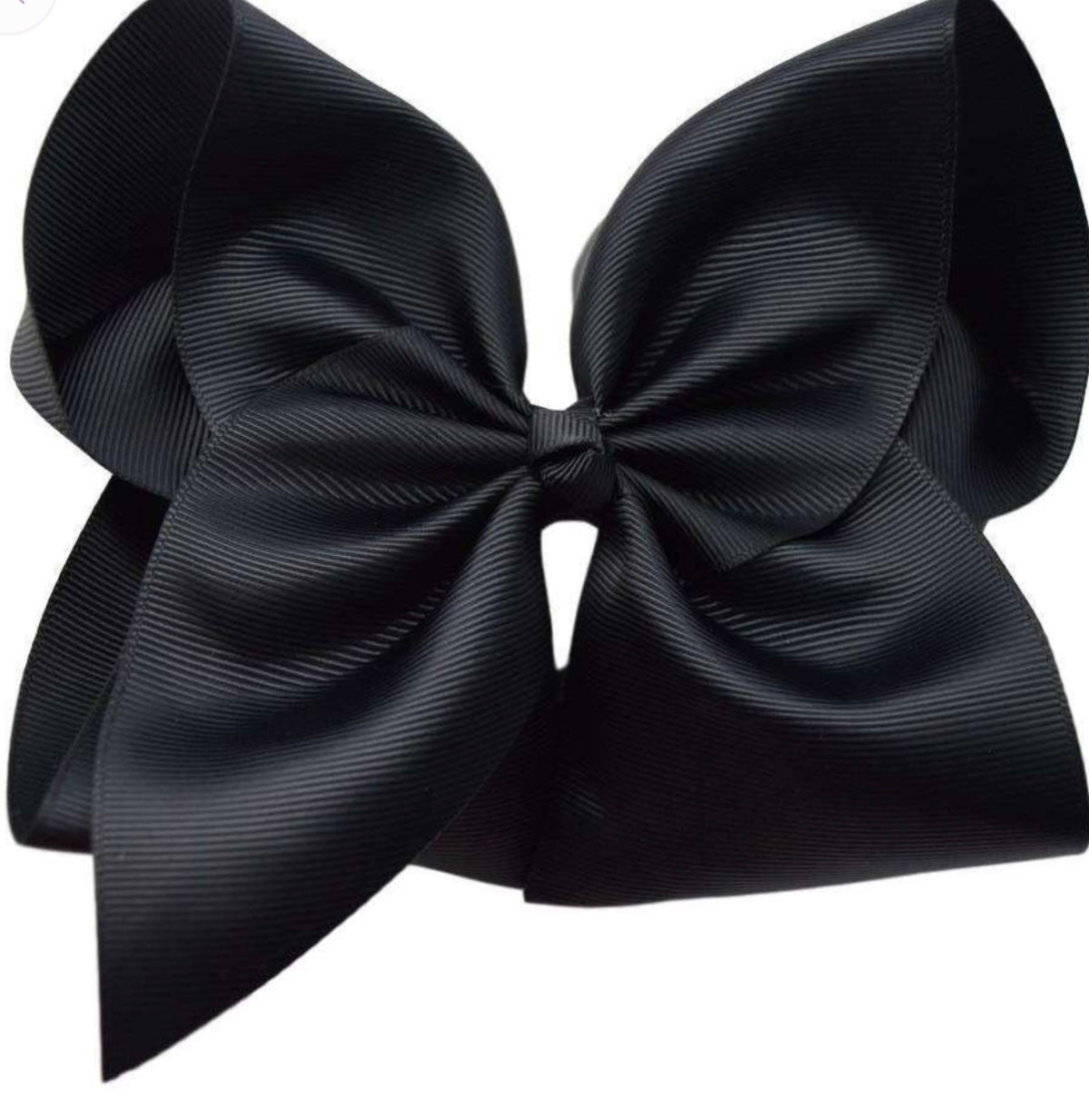 6” Black Bow