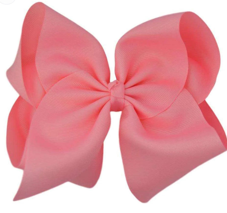 6” Pink Bow