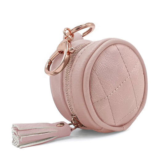 Itzy Ritzy Blush Diaper Bag Pod Keychain