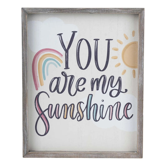 You are my Sunshine Framed Board