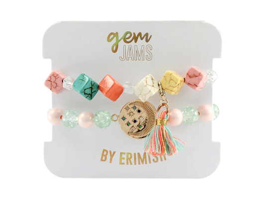 Gem Jams Bubblegum Carded Set Orange Sherbet