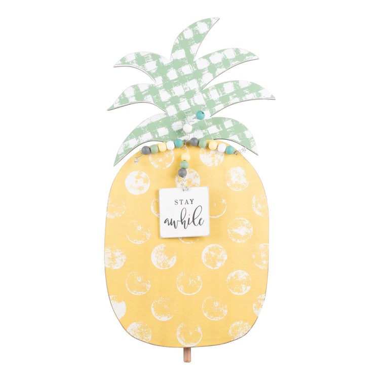 Stay Awhile Pineapple Gloryhaus Topper