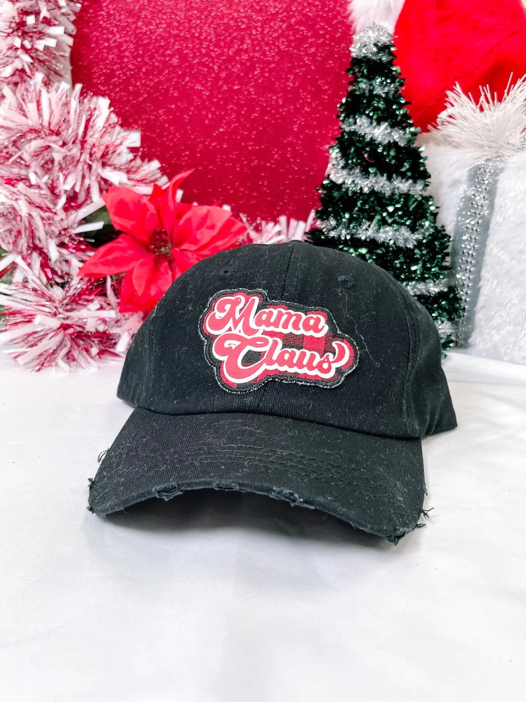 Mama Claus Patch Hat