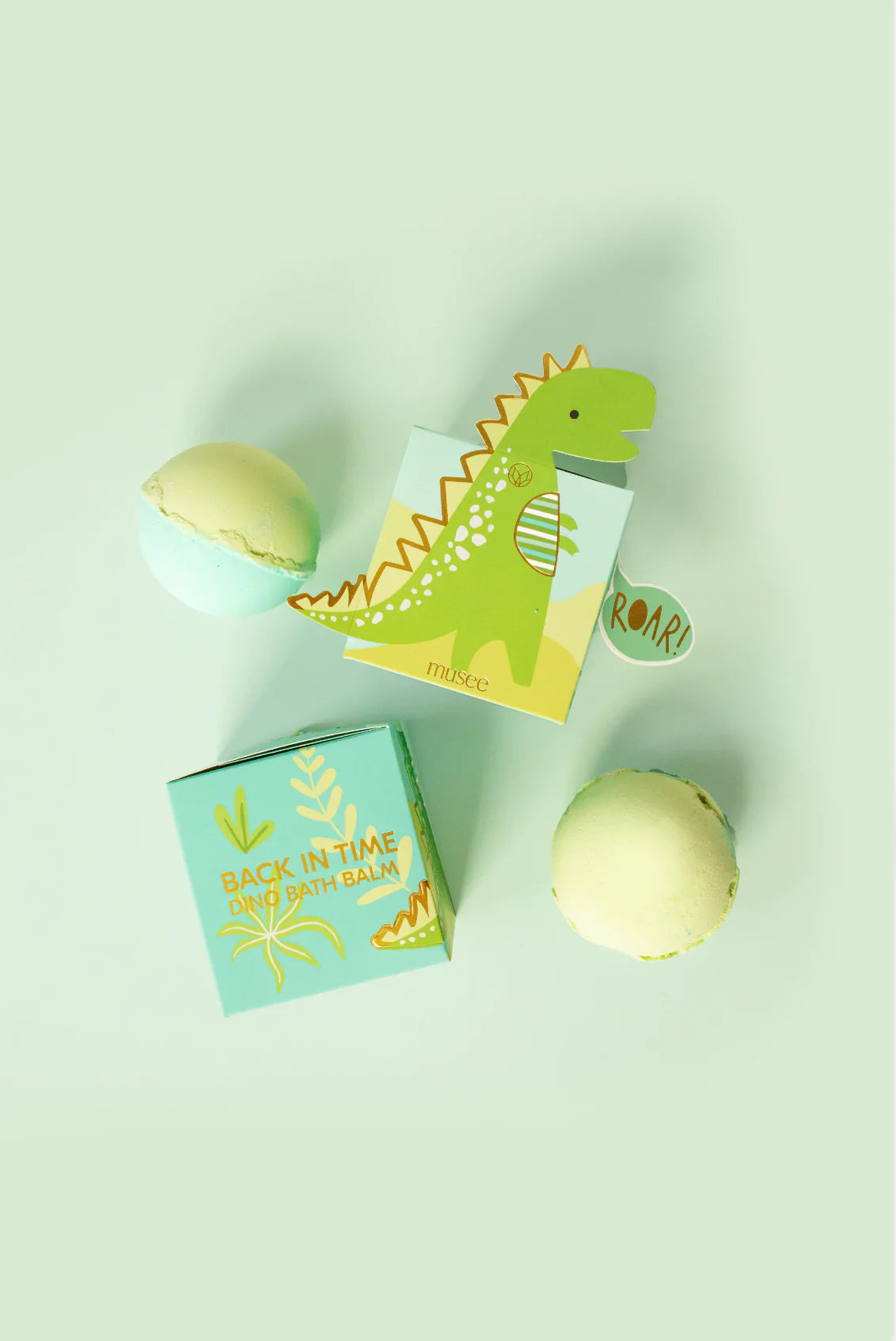 Musee Back In Time Dino Bath Balm Box