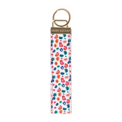 Mary Square Catwalk Confetti Key Fob