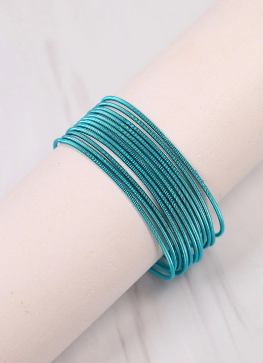 Athene Stretch Bracelet Turquoise