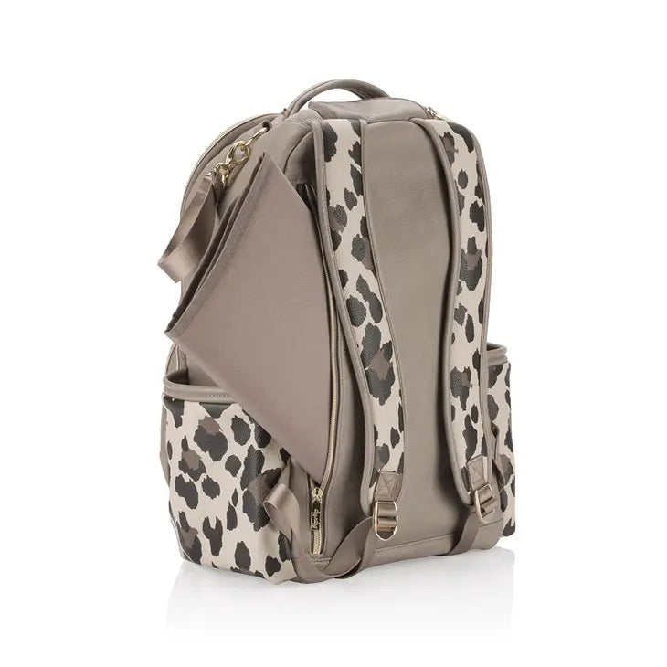 Itzy Ritzy Leopard Boss Plus Backpack Diaper Bag