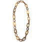 Omala Natural Beige Collection necklace - Rectangles Ovals
