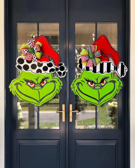 Grinch Door Hanger