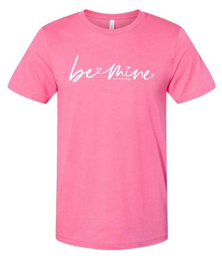 Southernology Be Mine Script Statement Tee