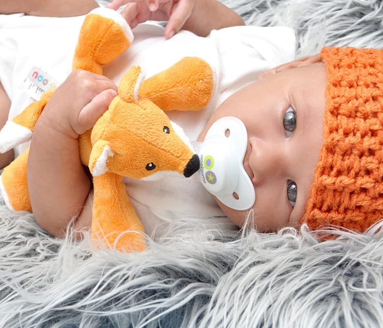 Nookums Paci Plushies Shakies Freckles Fox
