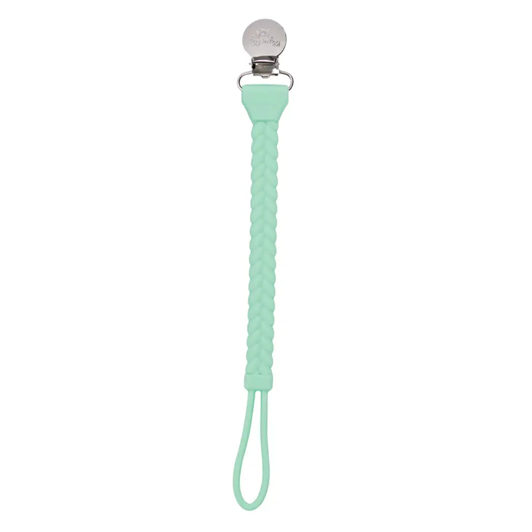 Itzy Ritzy Pacifier Clip - Sweetie Strap Toast Beaded