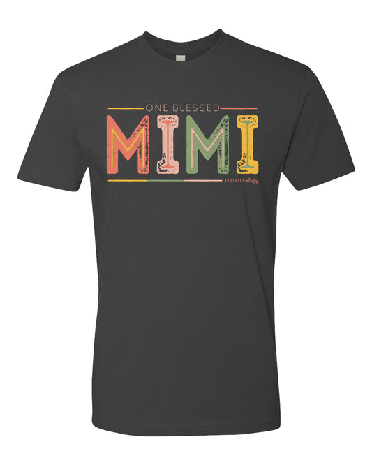 Southernology Mimi Color Block Statement Tee