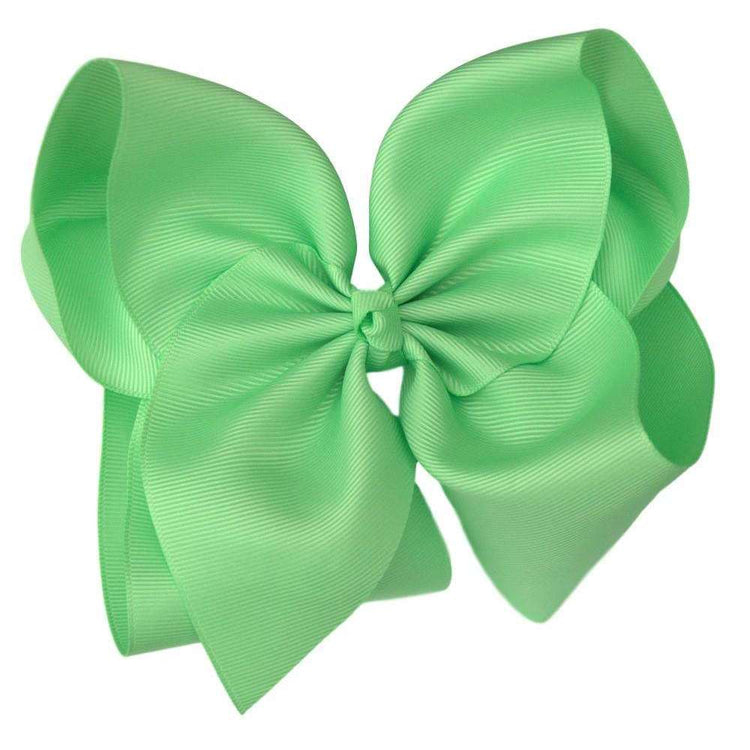 6" Mint Green Bow