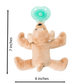 Nookums Paci Plushies Buddies Rufus Retriever