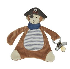 Pete The Pirate Monkey Pacifier Blankie