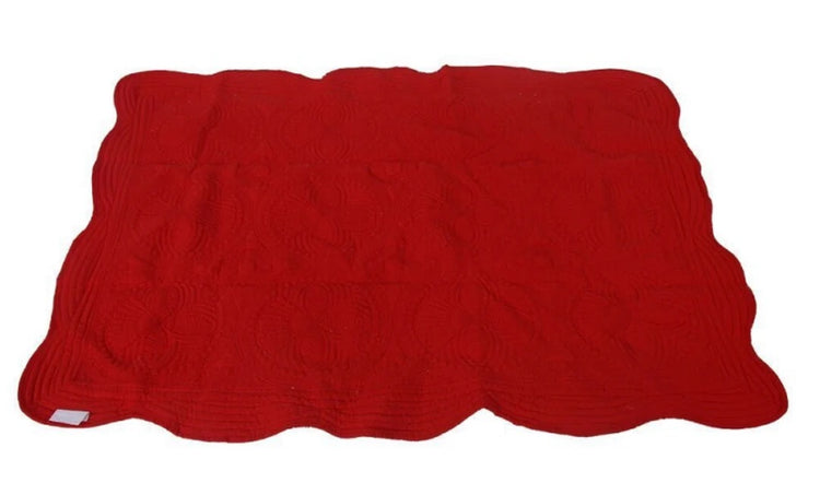 Heirloom Blanket Red