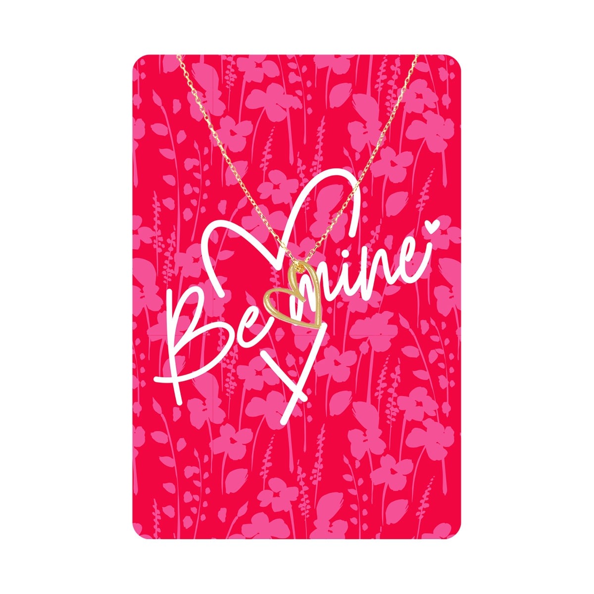 Viv & Lou Be Mine Keepsake Card