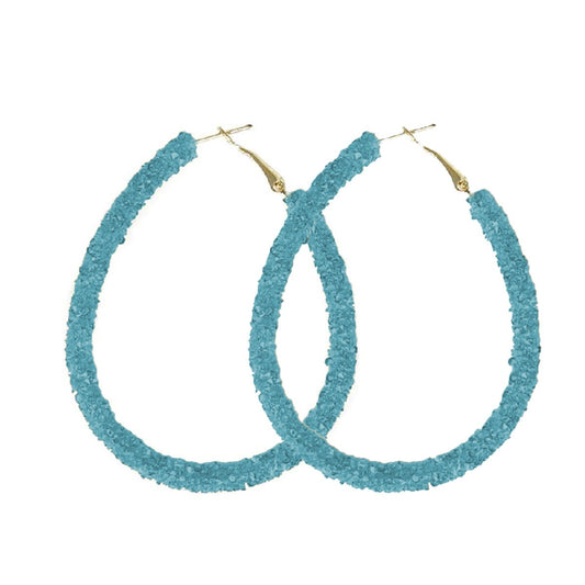 Viv & Lou Aqua Demi Earrings